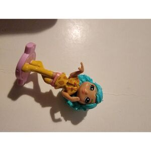 Party Popteenies Mini 3" Figures Doll Spin Master Violet Cake Topper Toy